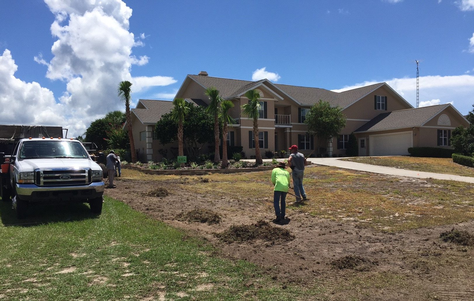 Centipede sod installation